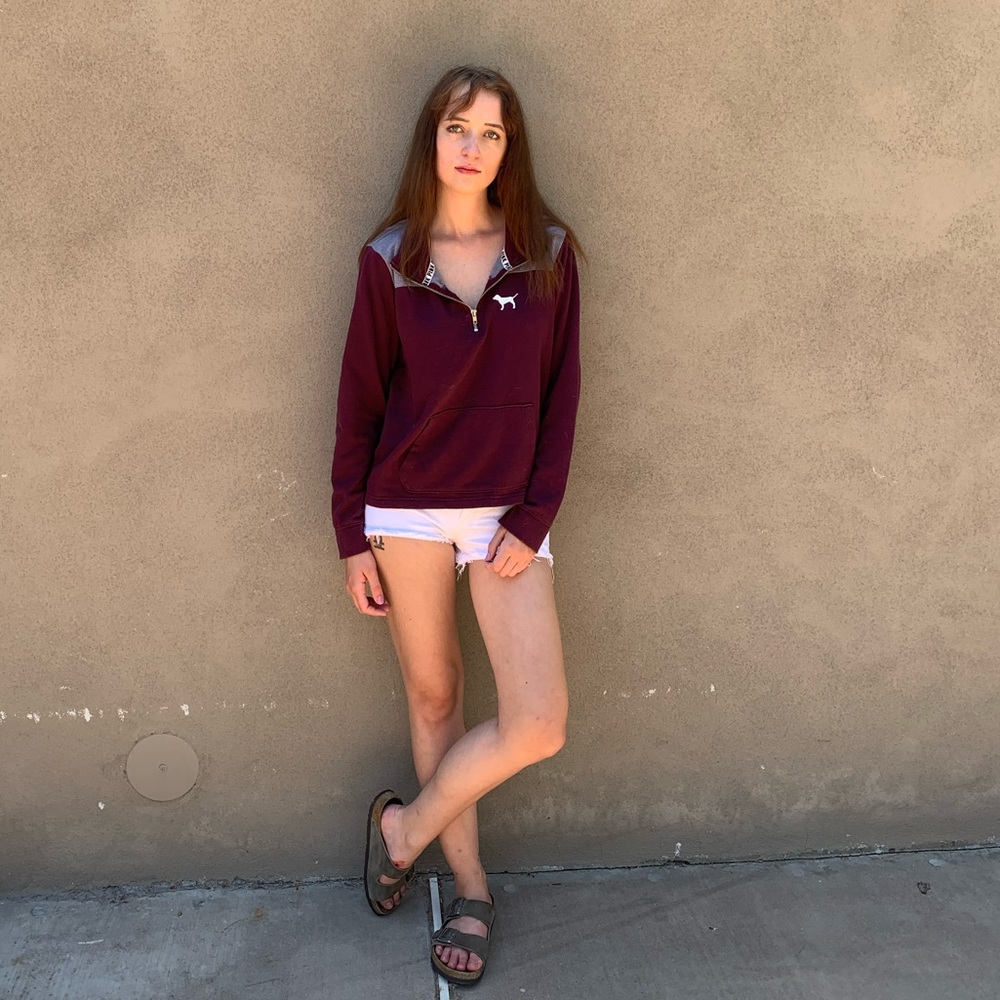 Victoria’s Secret Pink Quarter Zip